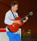 Mark Terwiliger led a focus group on Latin America and also shared his musical talent.